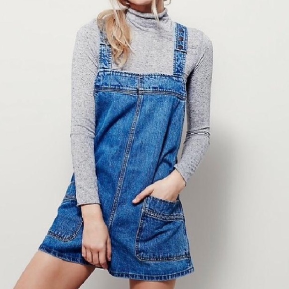 oversized short overalls
